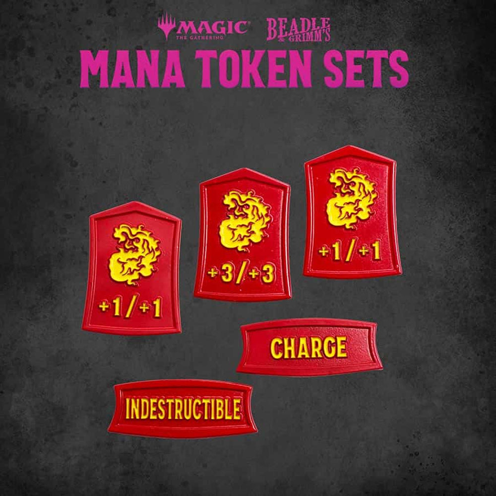 Beadle & Grimms - MTG - Red Mana Token Set product image at Cake or Dice