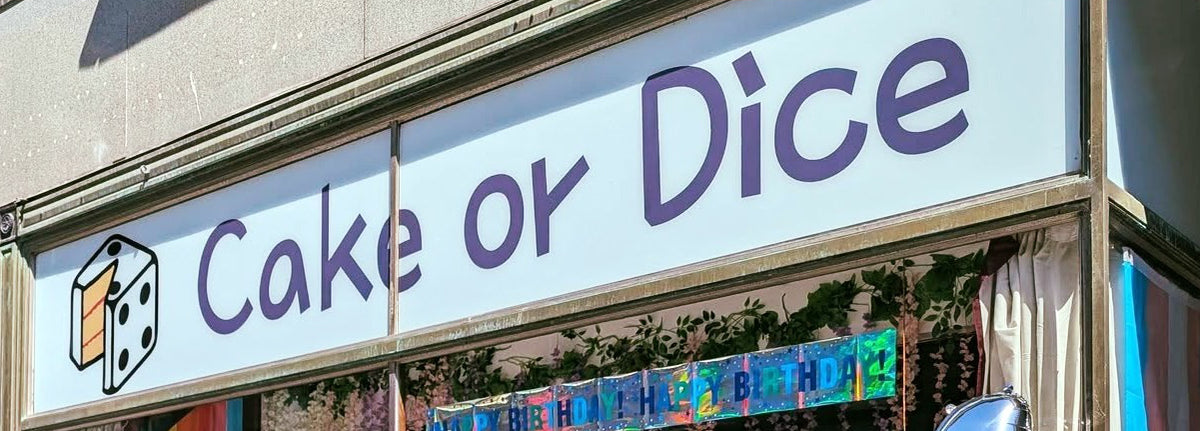 The Cake or Dice shop front on Commercial Street